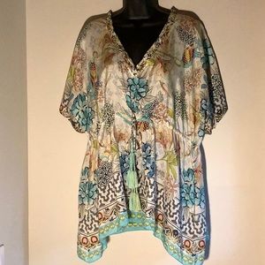 Johnny Was Draw String Top